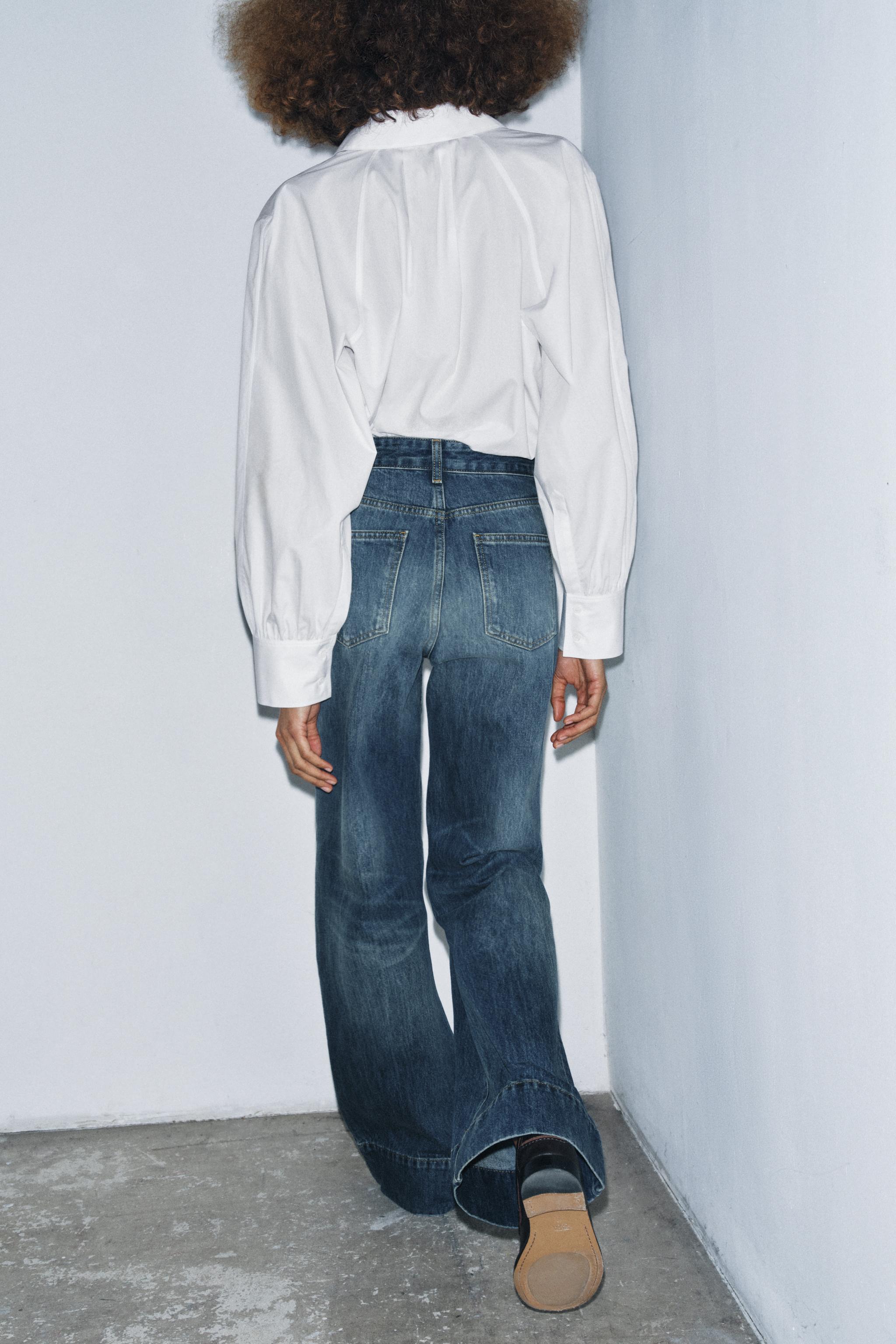 ZW COLLECTION HIGH-WAIST FLARE JEANS